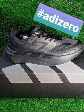 adidas Adizero Black Men's Running Shoes Size 9.5